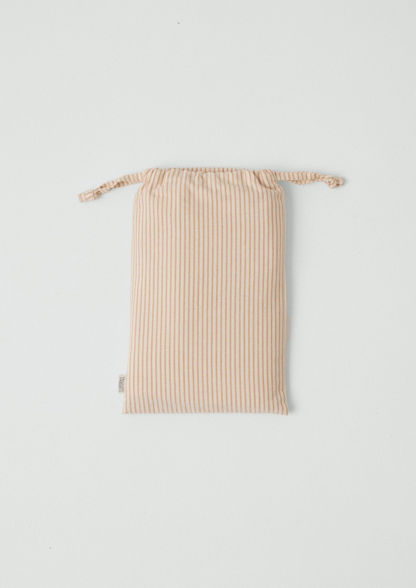 Soft Stripe Cotton Oxford Pillowcase Set | Clay/Ecru