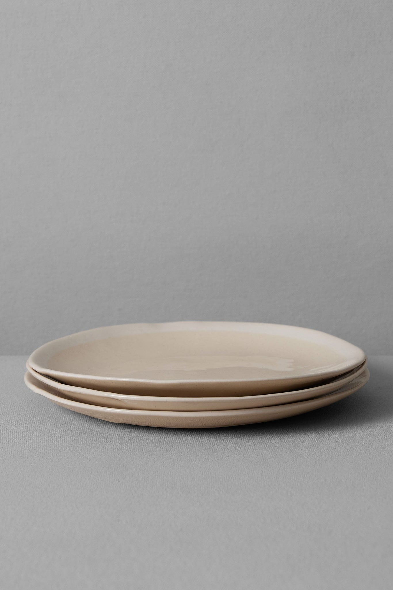 Wonki Ware White Wash Side Plate | Natural/White