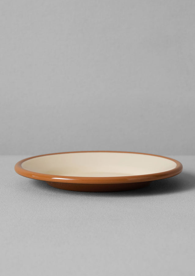 Enamel Plate | Cumin/Cream