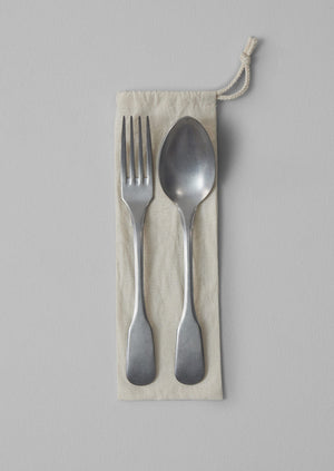 Stonewashed Serving Set | Silver