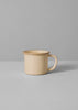 Contrast Rim Enamel Mug | Putty/Cream