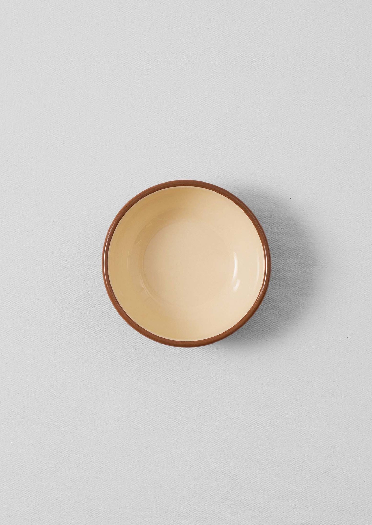 Enamel Picnic Bowl | Cumin/Cream
