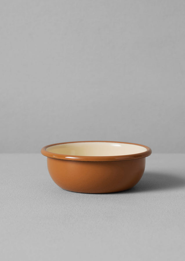 Enamel Picnic Bowl | Cumin/Cream