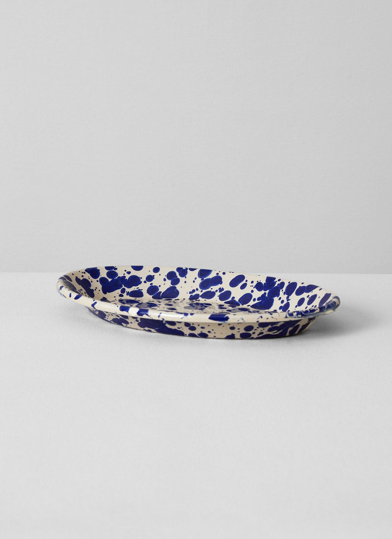 Splatter Enamel Platter
