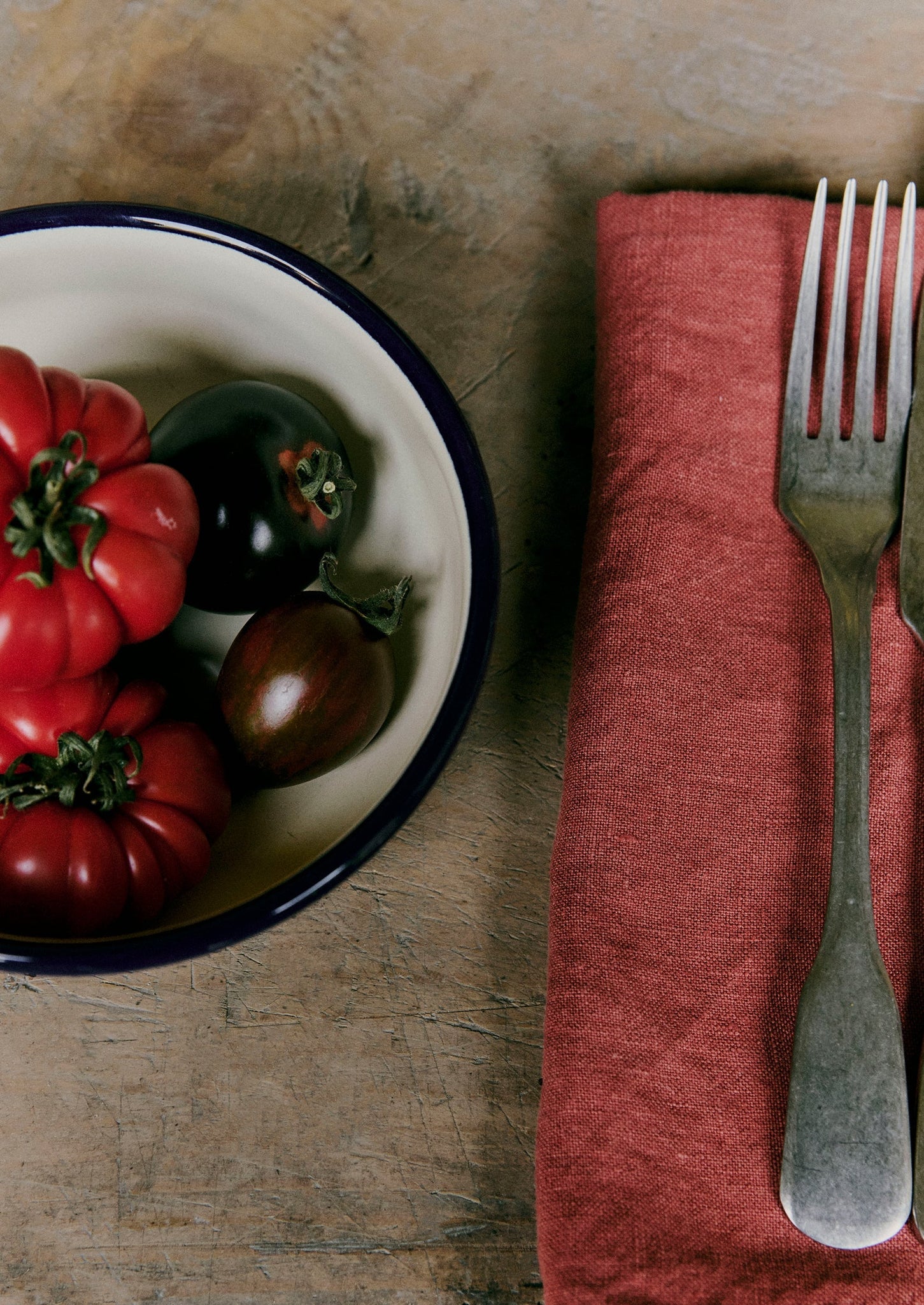 Washed Linen Napkin | Red Clay