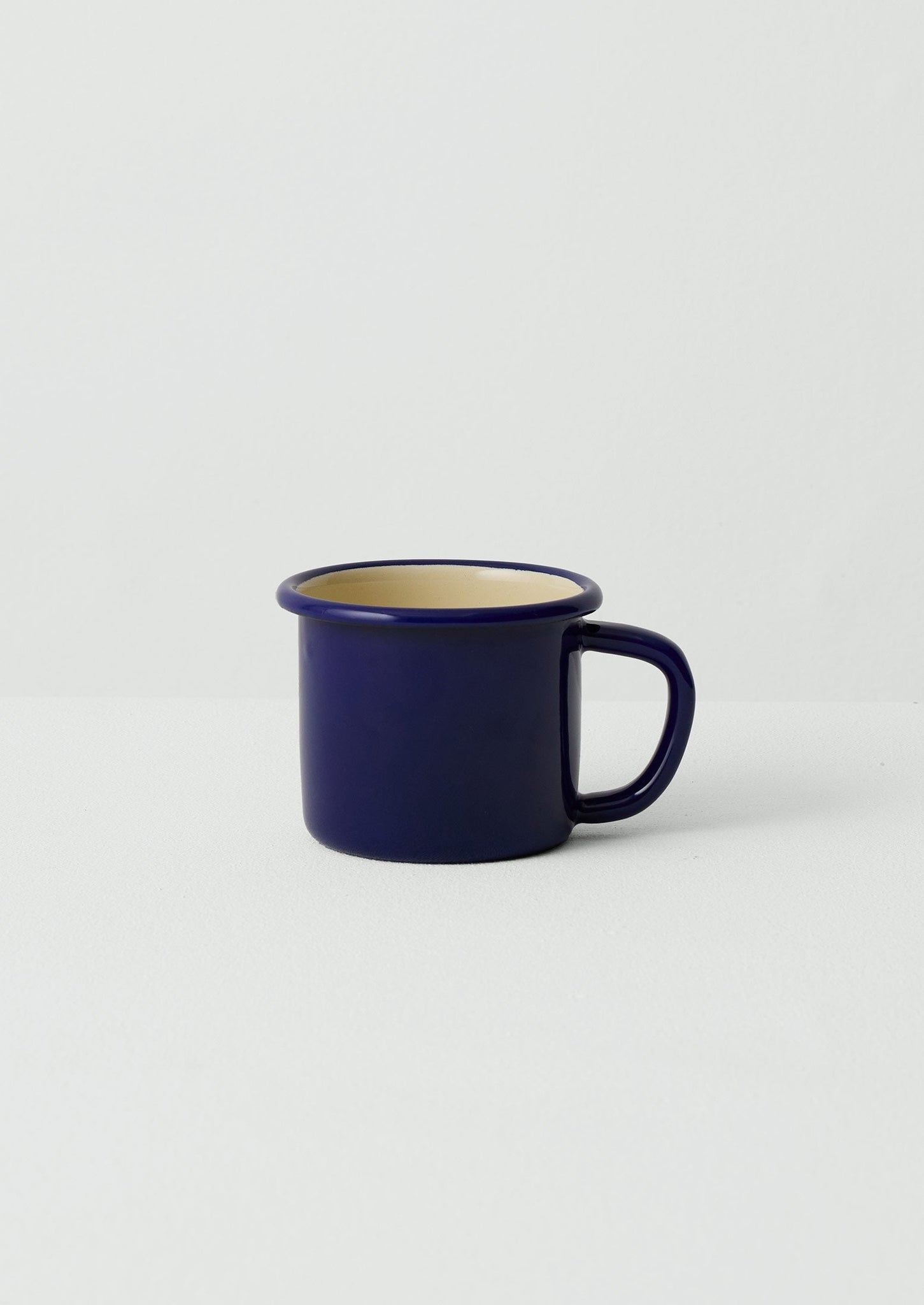 Enamel Mug | Cream/Blue