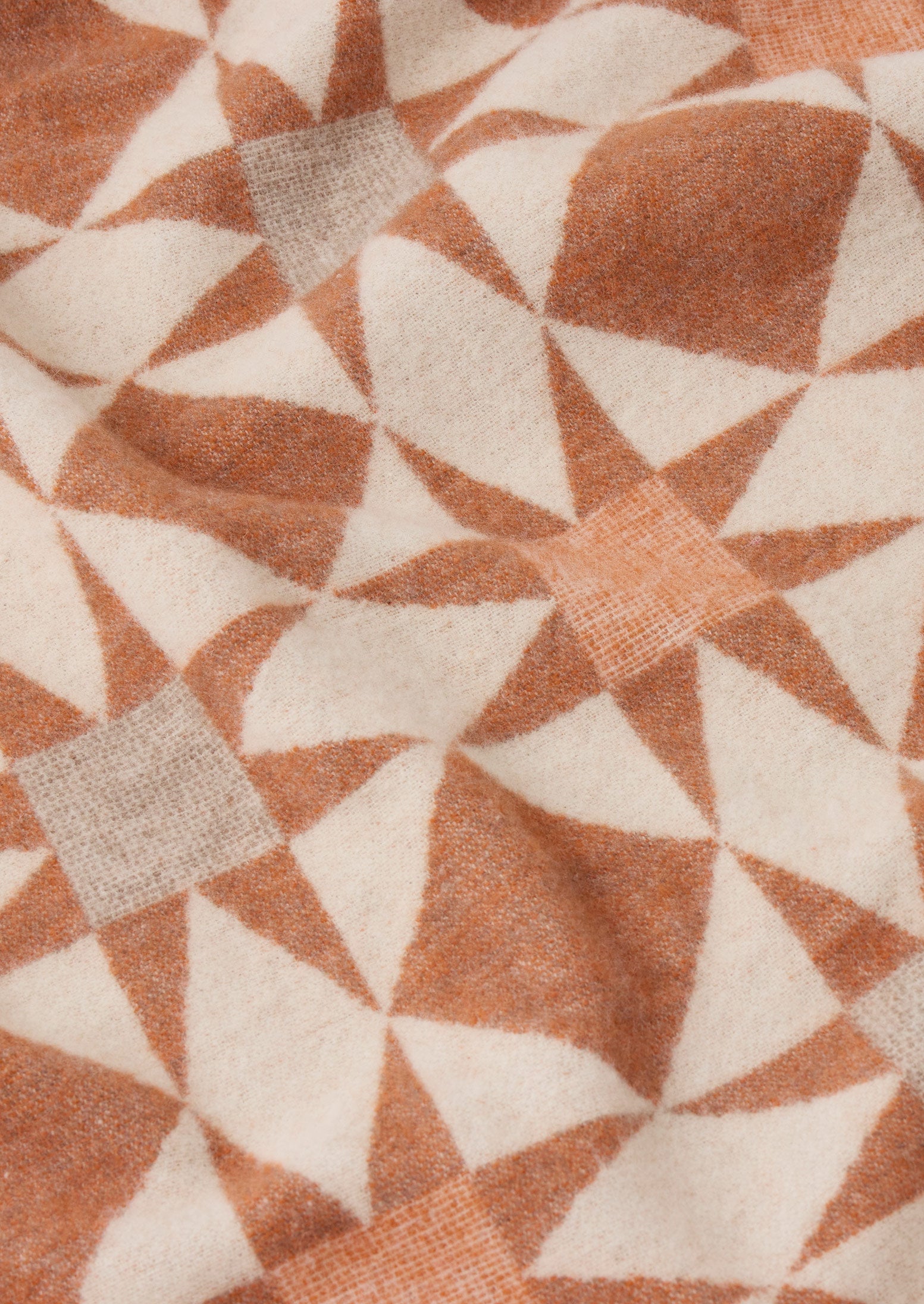 Jacquard Star Wool Blanket - Thumbnail 3