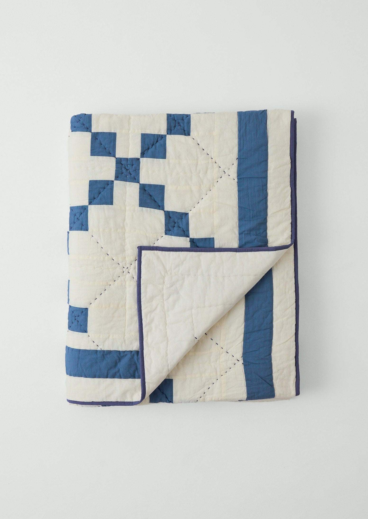 Toast Lattice Patchwork Quilt