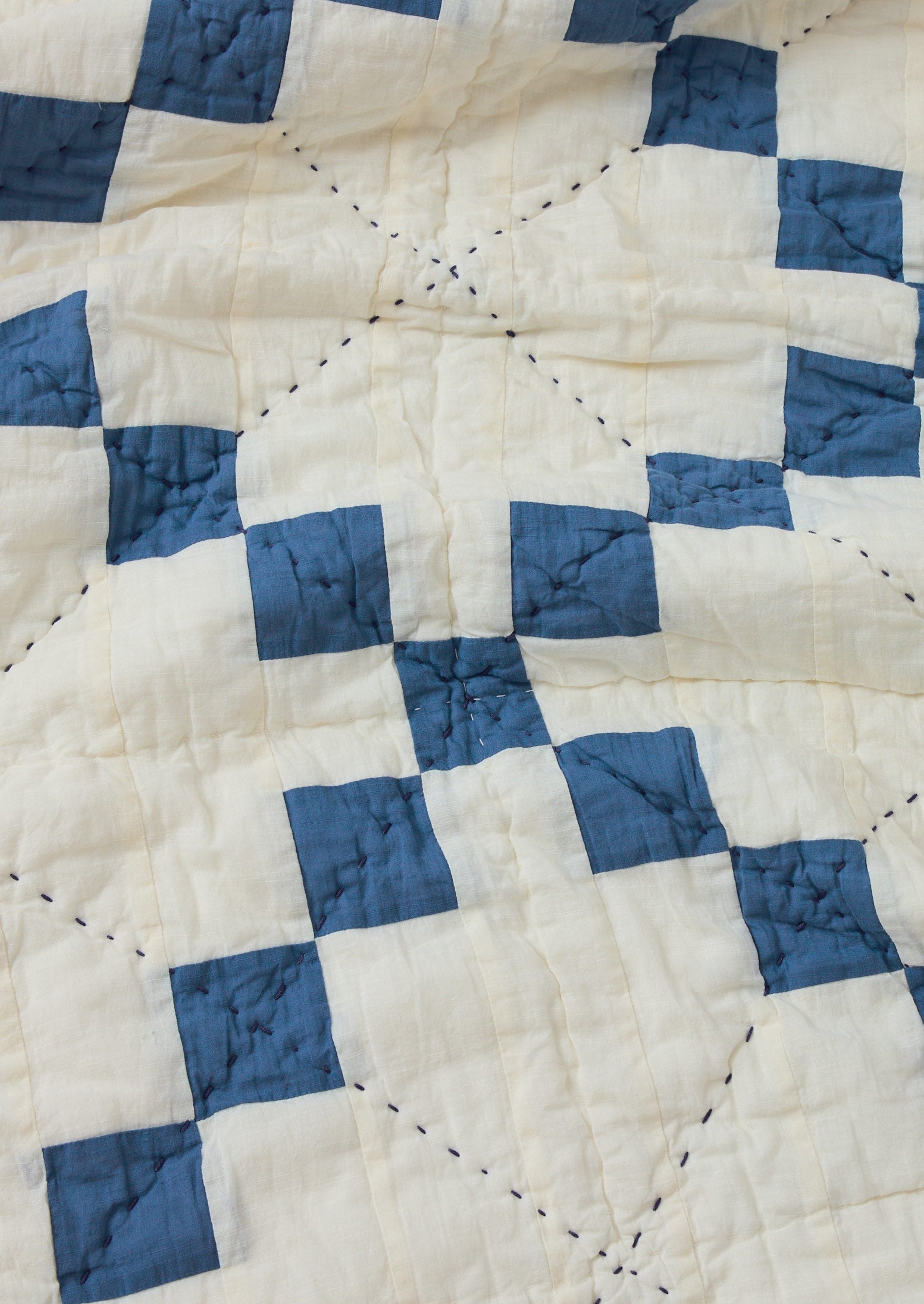 Toast Lattice Patchwork Quilt - Thumbnail 3