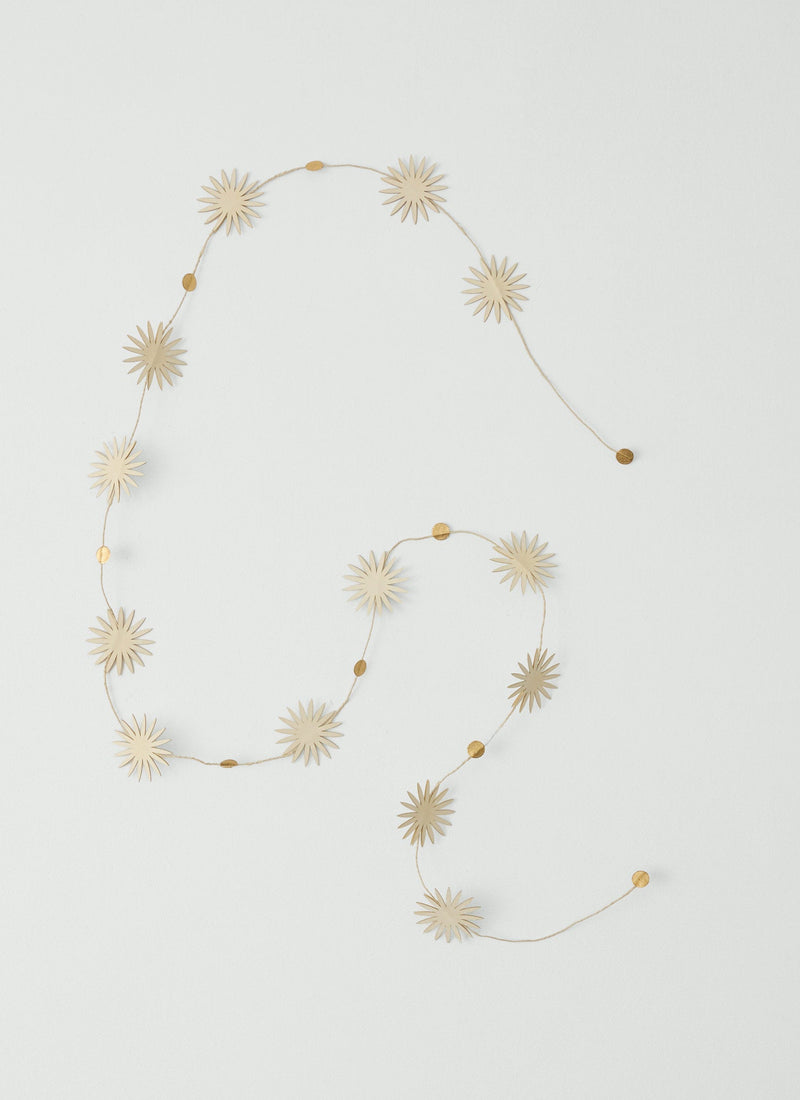 Petal Paper Tinsel | Natural/Gold