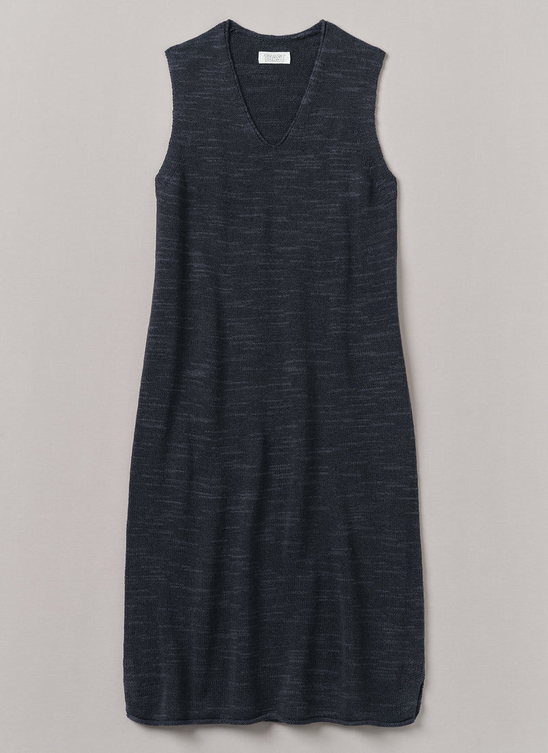 knitted linen dress COS Knitted Linen Maxi Dress