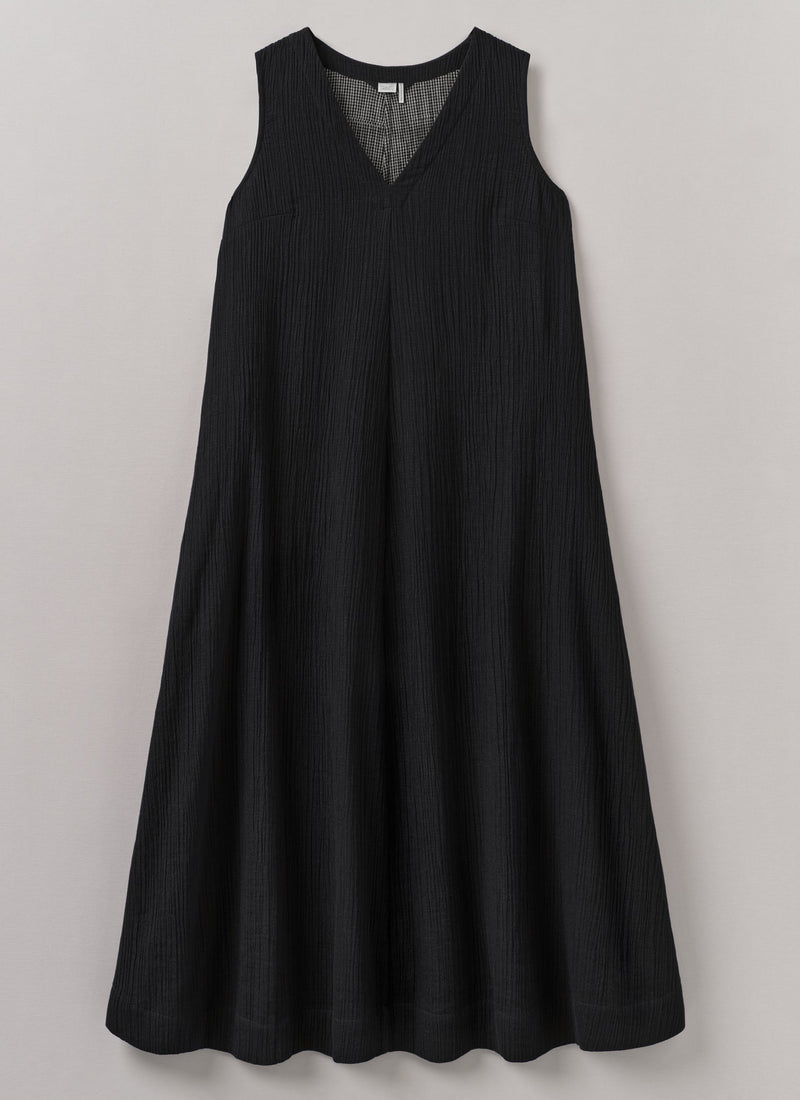 cotton on v neck dress V-Neck Crinkle Cotton Easy Dress