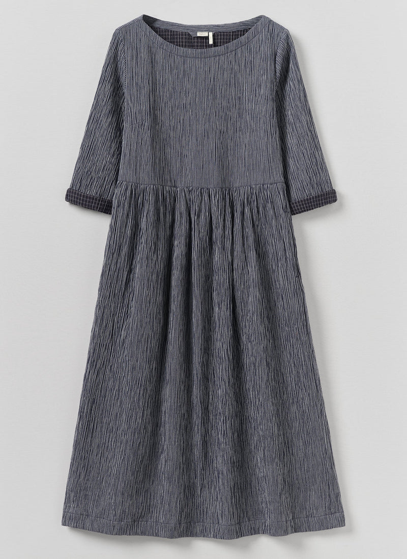 Freya Crinkle Cotton Dress