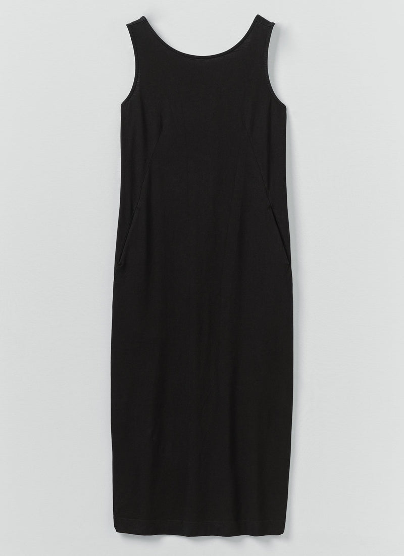 Lydia Jersey Shift Dress | Washed Black
