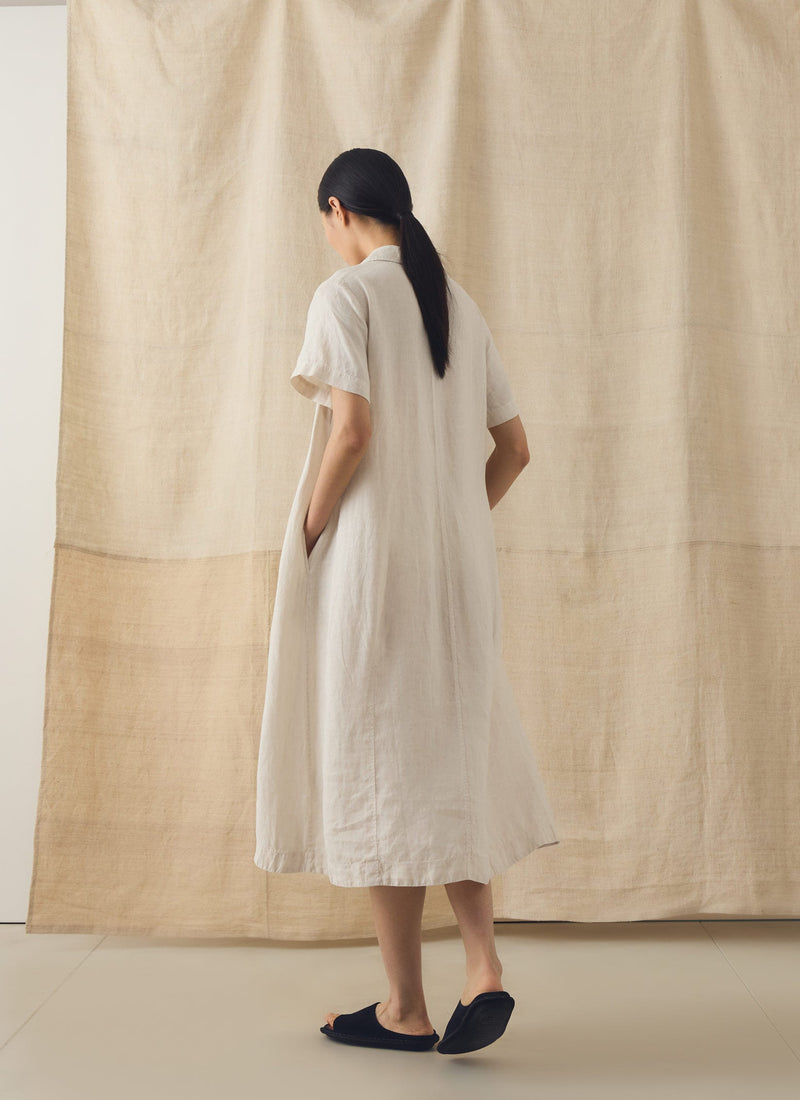 toast garment dyed linen dress Garment Dyed Linen Easy Dress