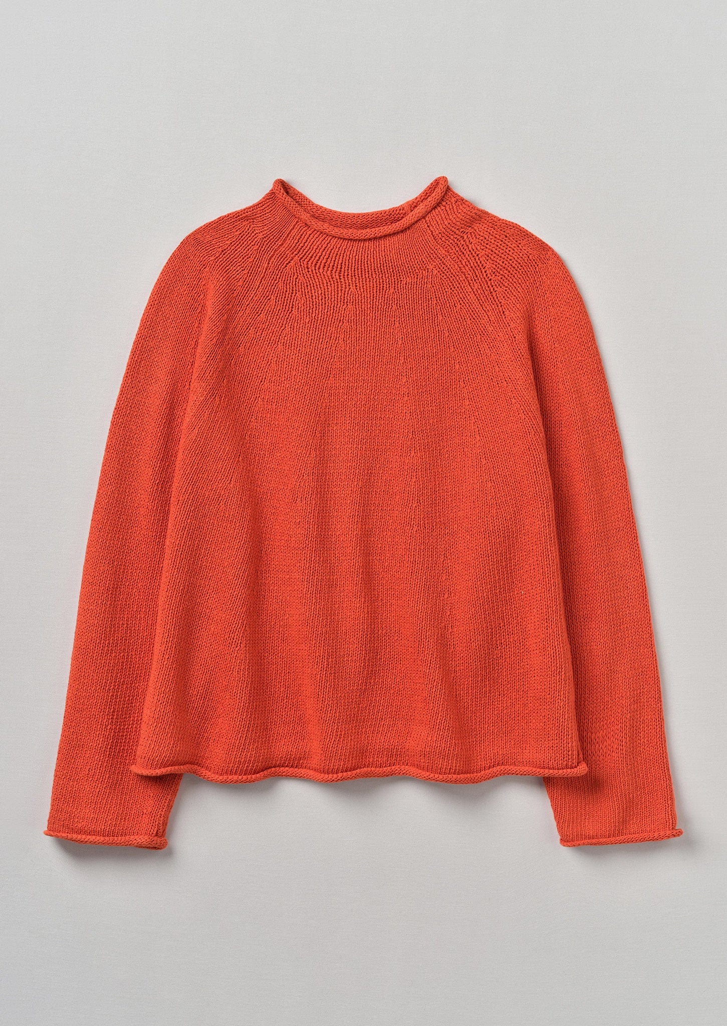 Cotton Linen Easy Sweater | Poppy | TOAST