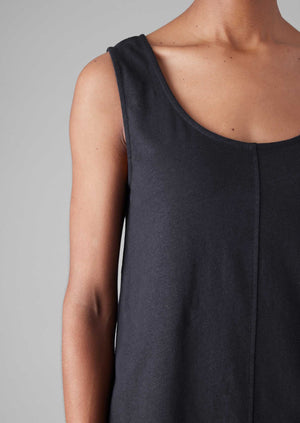 Cotton Hemp Jersey Tank | Slate