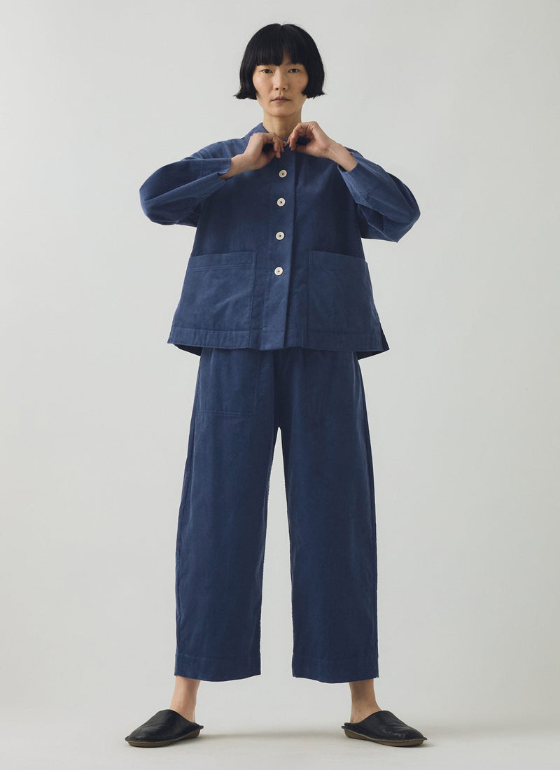 Cord Shirt | Denim Blue