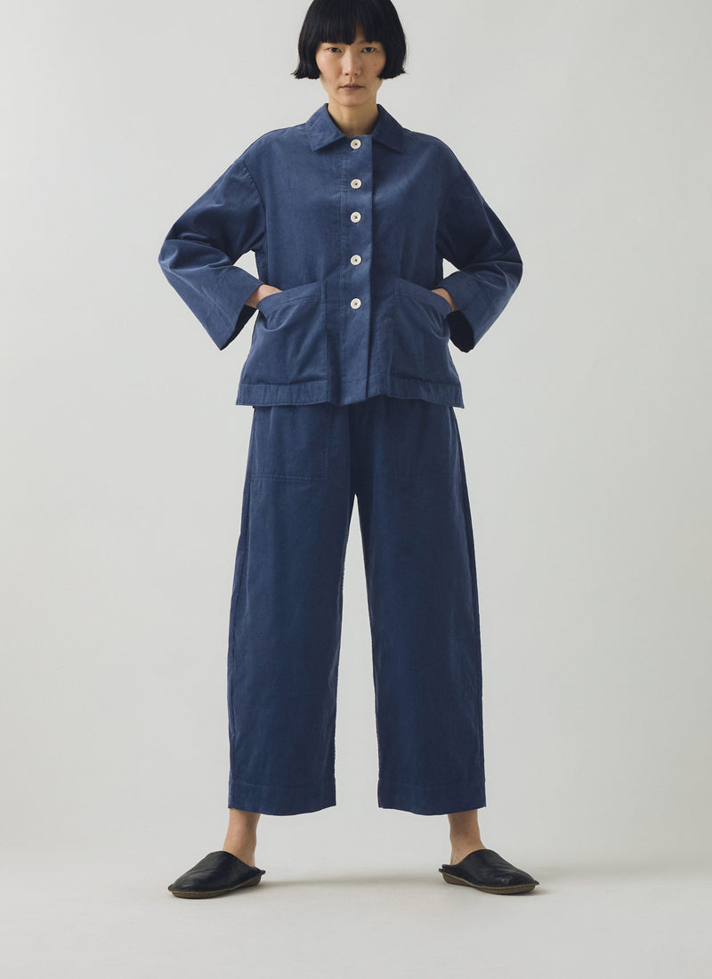 Cord Shirt | Denim Blue