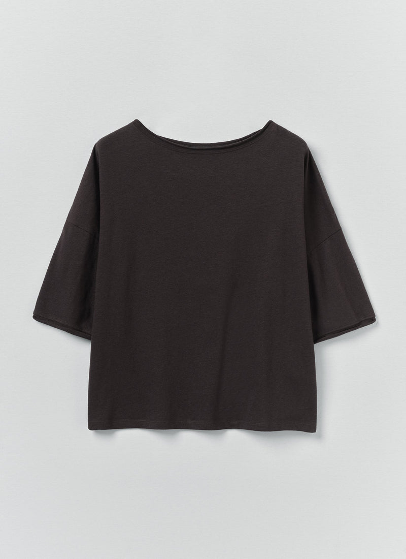 Cotton Hemp Jersey Tee | Slate
