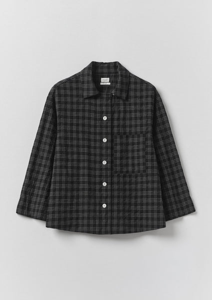 美品 CTC STORE OTG CHECK SHIRT BLACK 美品 CTC STORE OTG CHECK