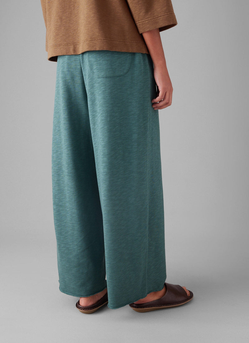Full Length Loopback Jersey Pants | Dusty Jade