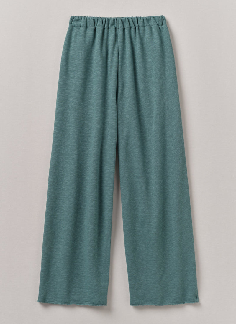 Full Length Loopback Jersey Pants | Dusty Jade