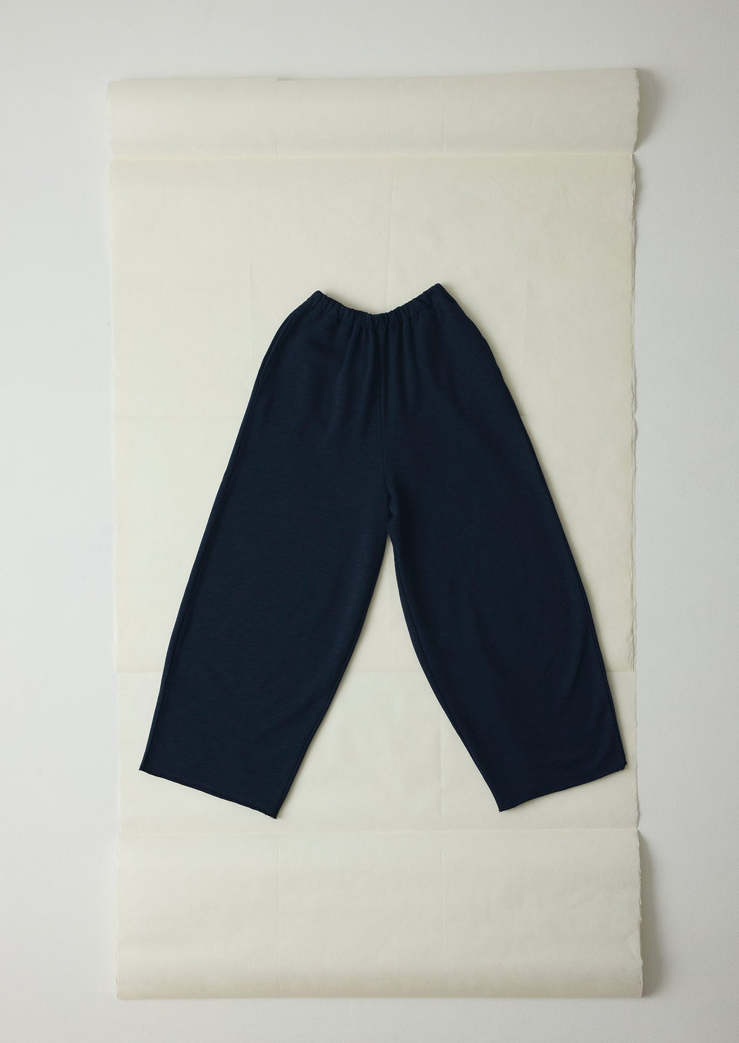 Full Length Loopback Jersey Pants | Midnight