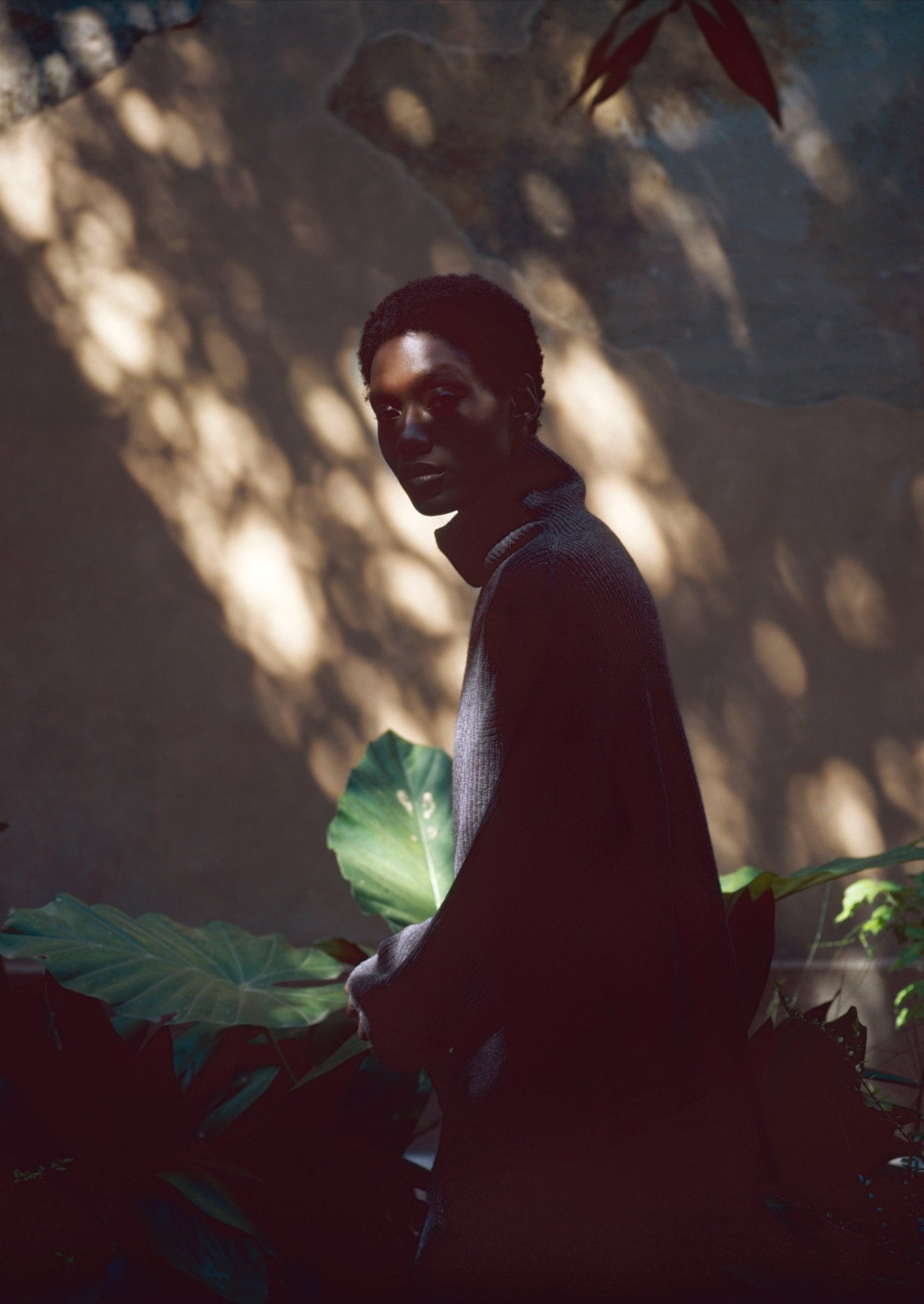 Wool Cashmere Knitted Pants | Charcoal