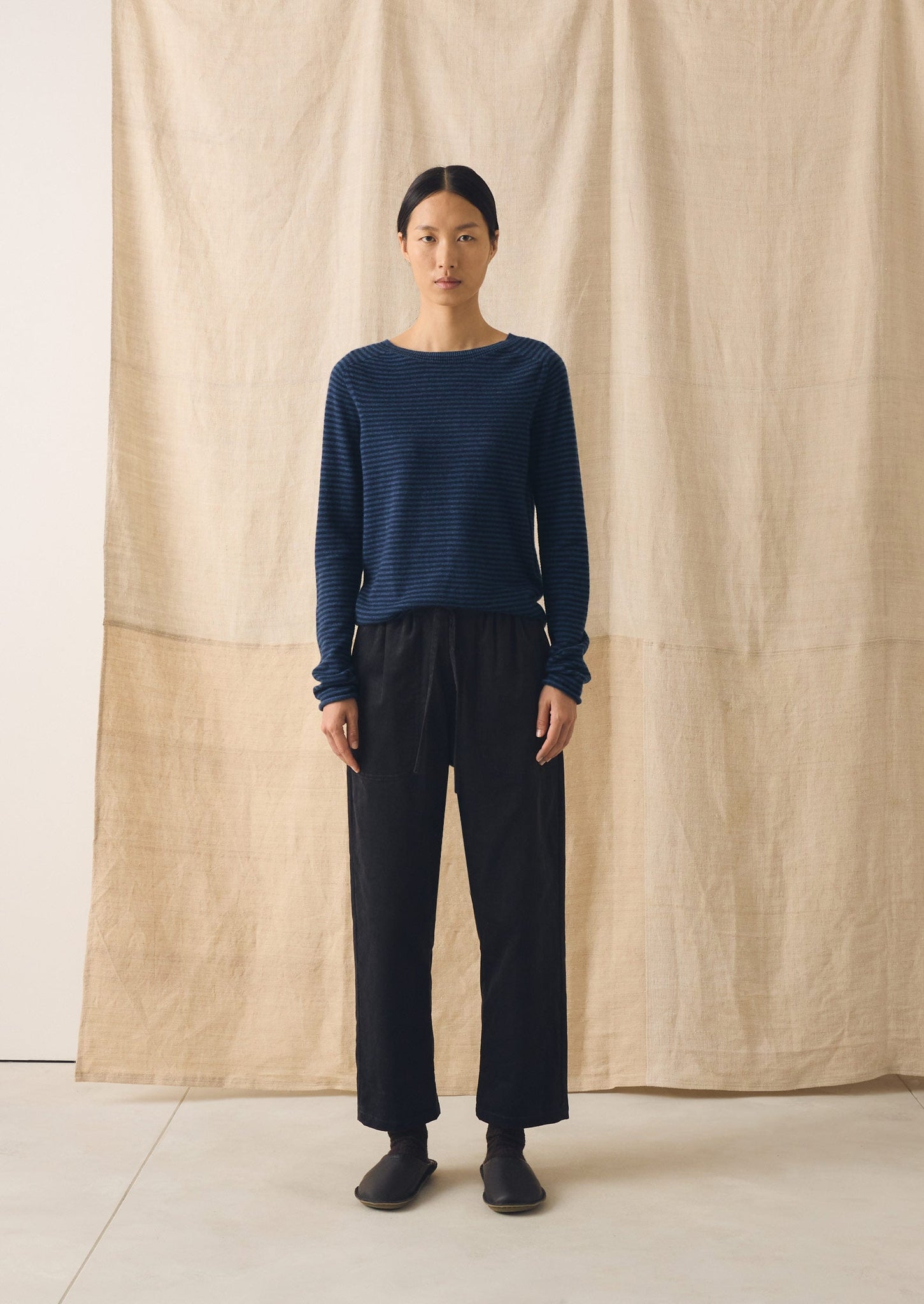 Suki Cord Pants | Charcoal