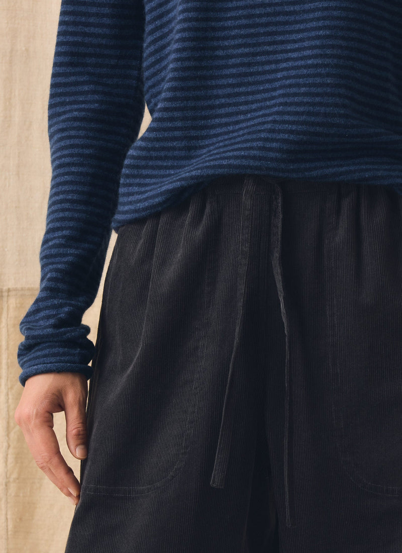 Suki Cord Pants | Charcoal