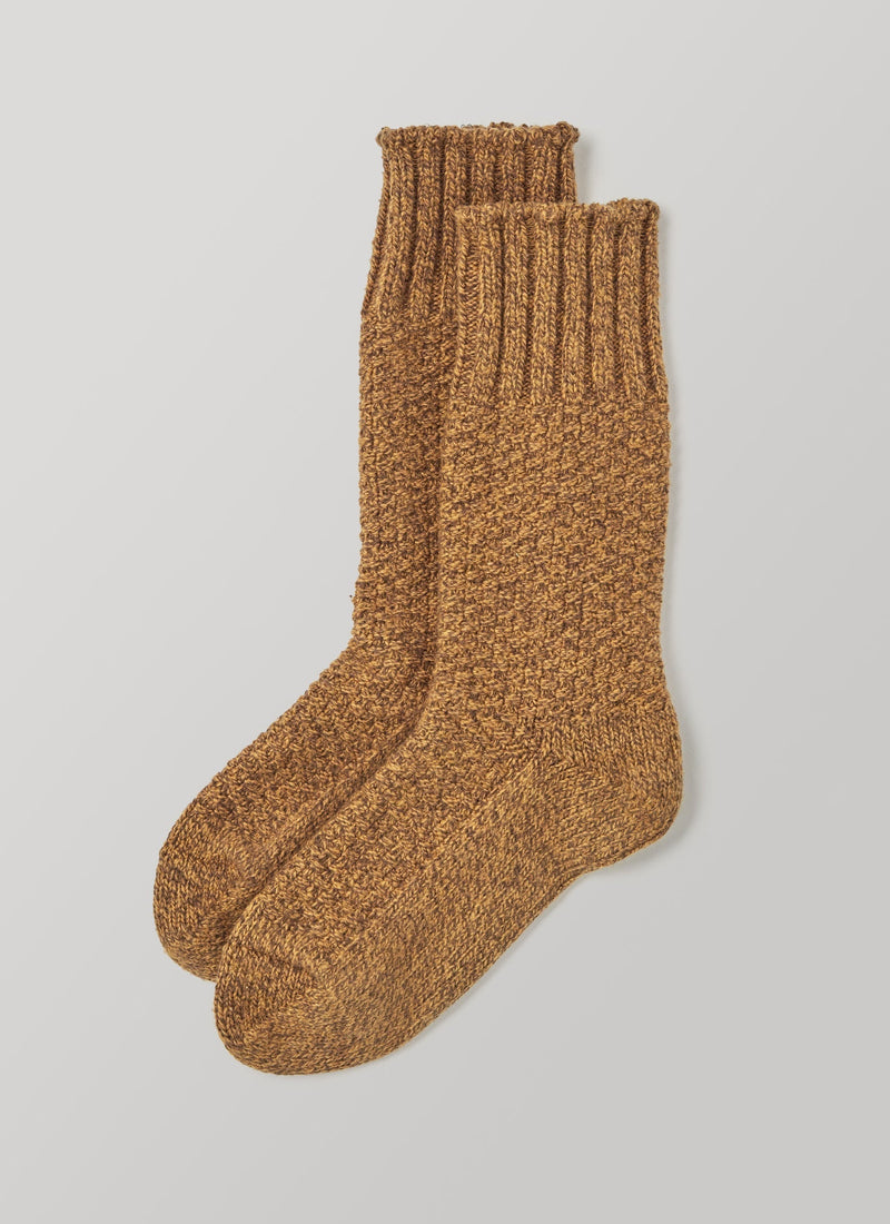 Nishiguchi Kutsushita Boot Socks | Mustard