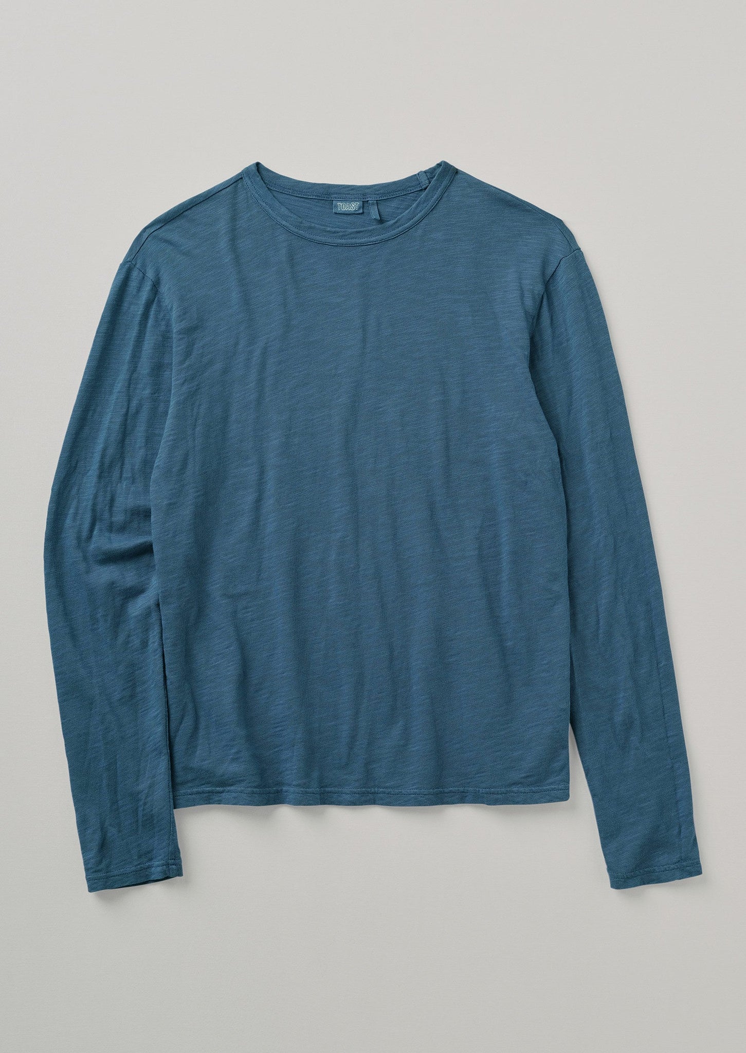 Frank Cotton Long Sleeve Tee | Washed Indigo