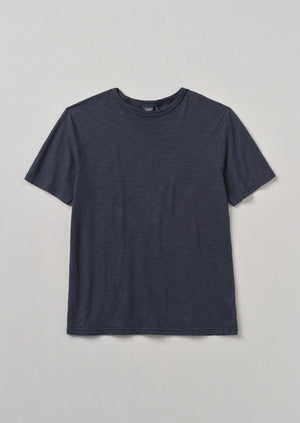 Theo Cotton Short Sleeve Tee | Prussian Blue