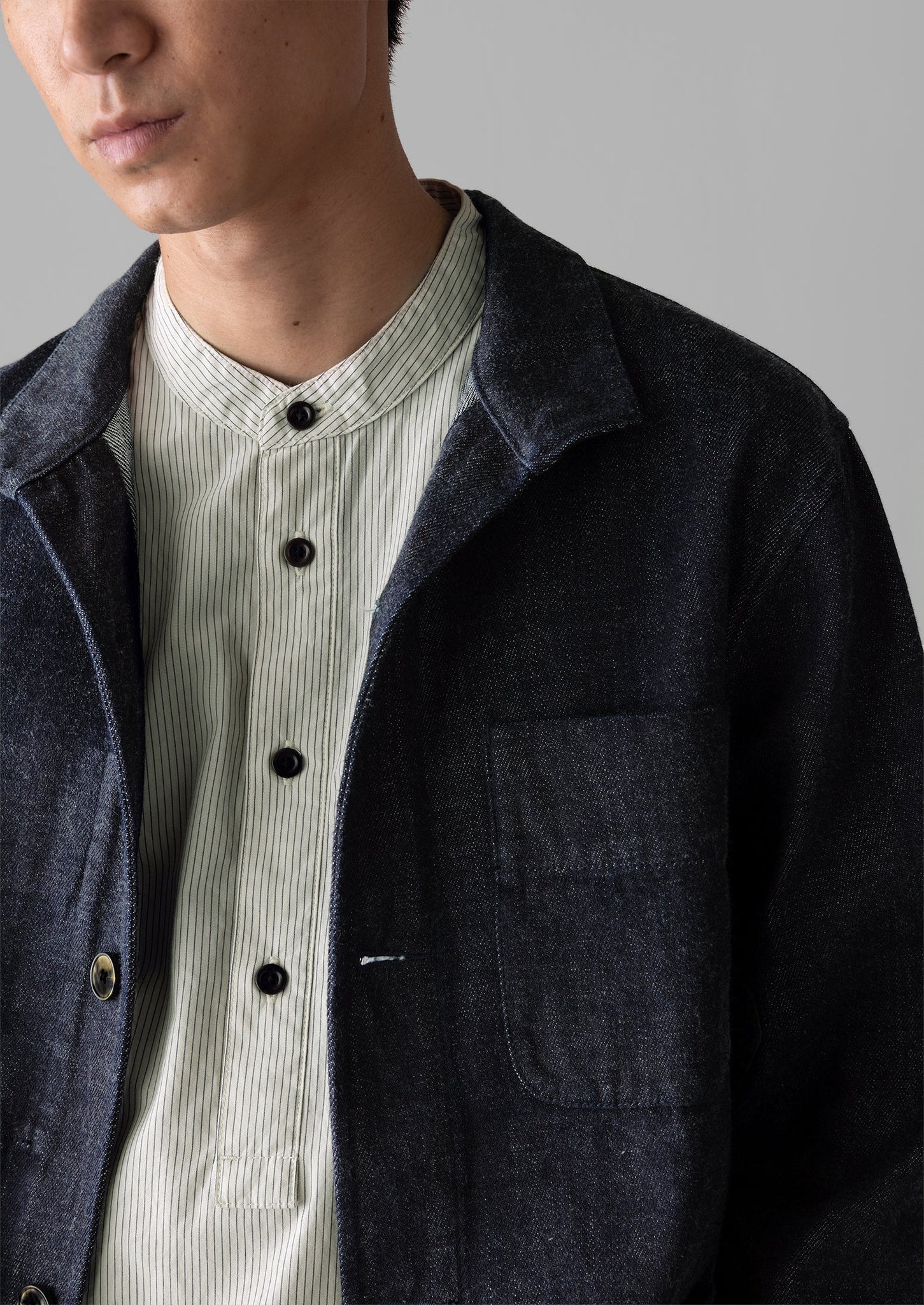 Monty Japanese Denim Jacket | Indigo