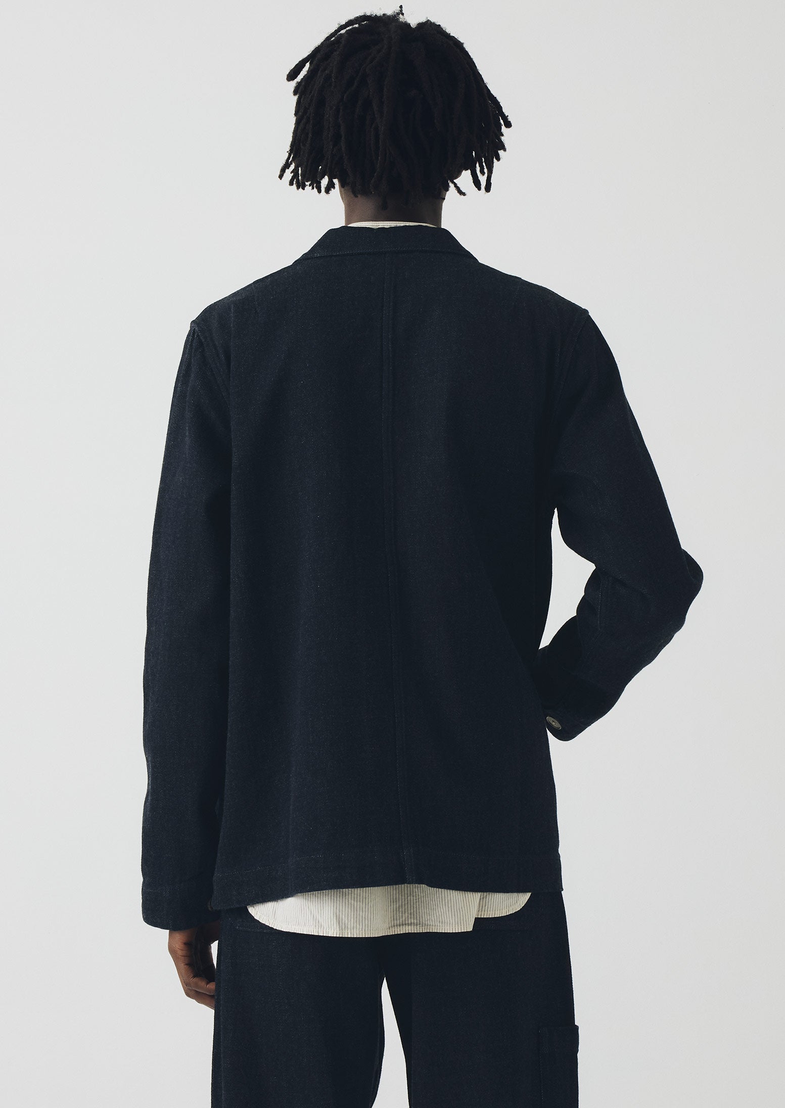 Monty Japanese Denim Jacket | Indigo | TOAST
