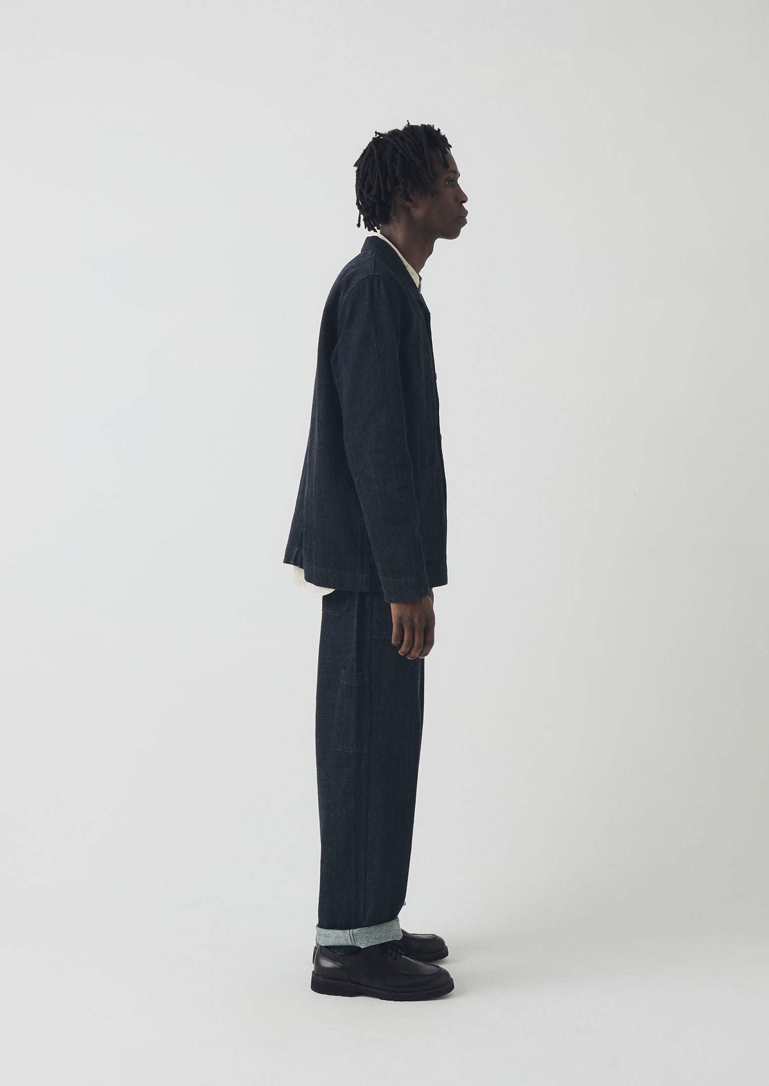Monty Japanese Denim Jacket | Indigo | TOAST