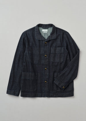 Monty Japanese Denim Jacket | Indigo