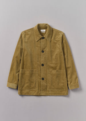 Organic Cord Point Collar Jacket Golden Sand