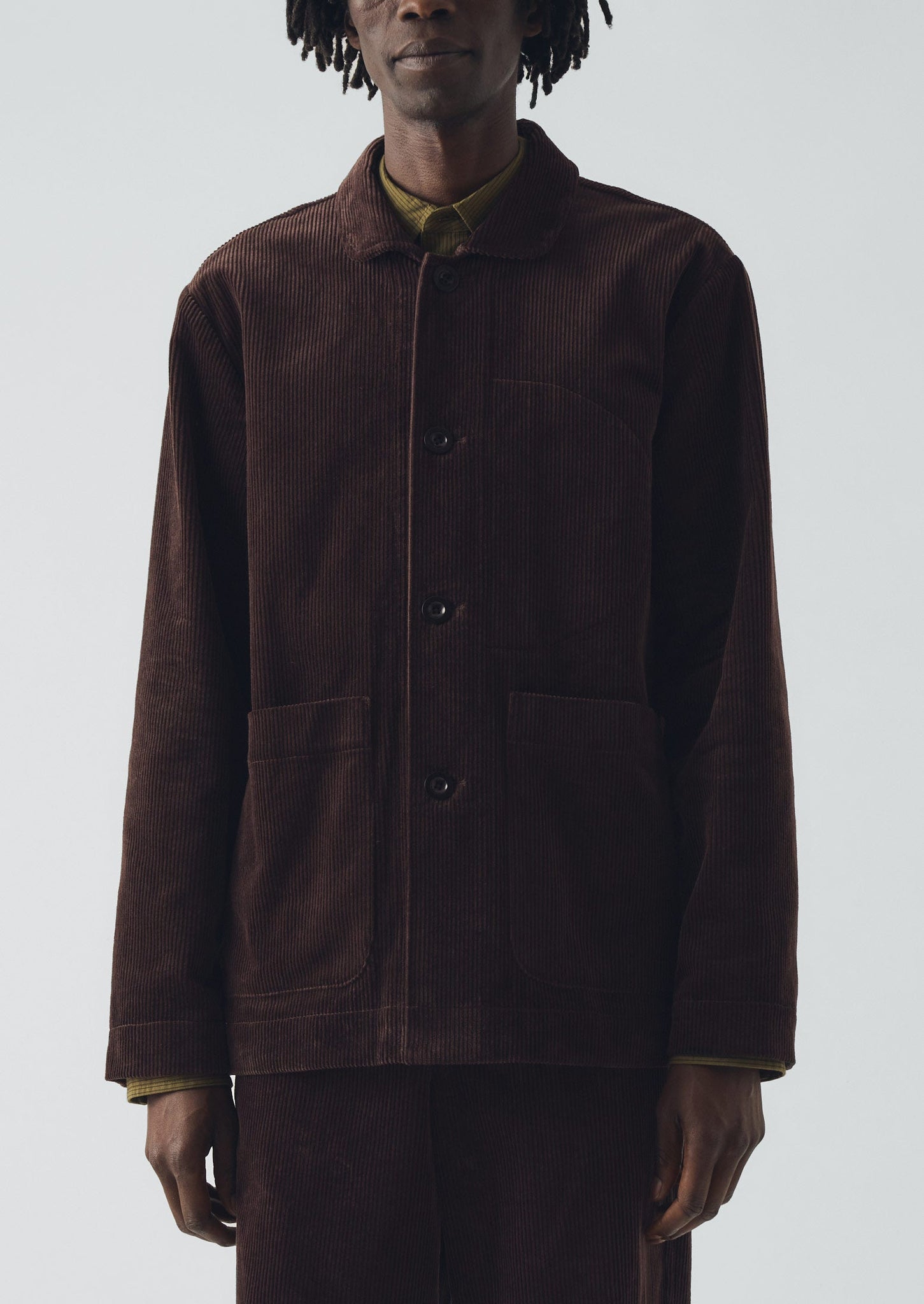 Organic Cord Chore Jacket | Java