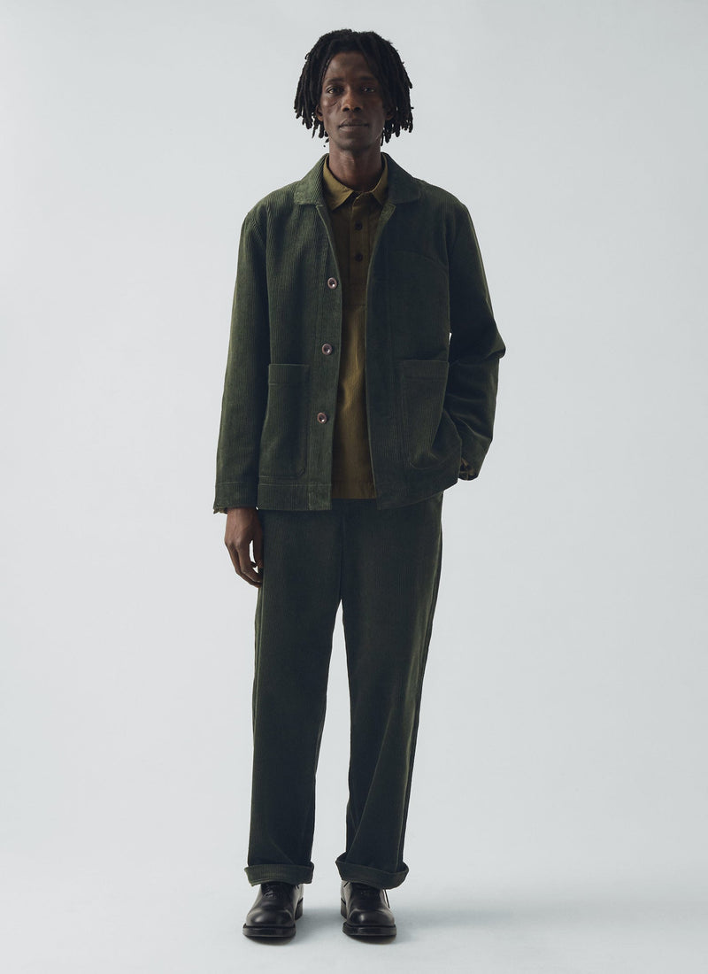 Cord Chore Jacket | Pine