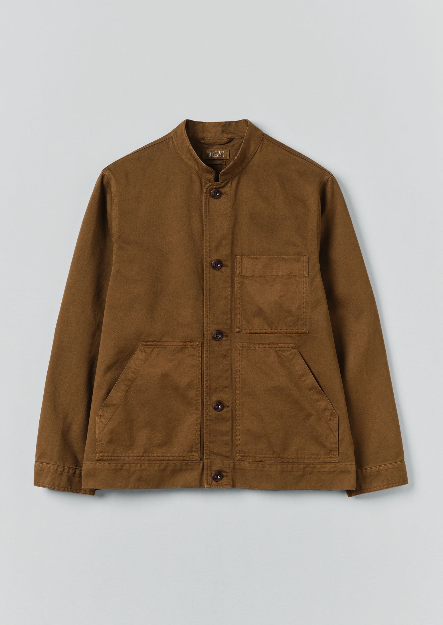 Garment Dyed Cotton Twill Jacket | Bronze | TOAST