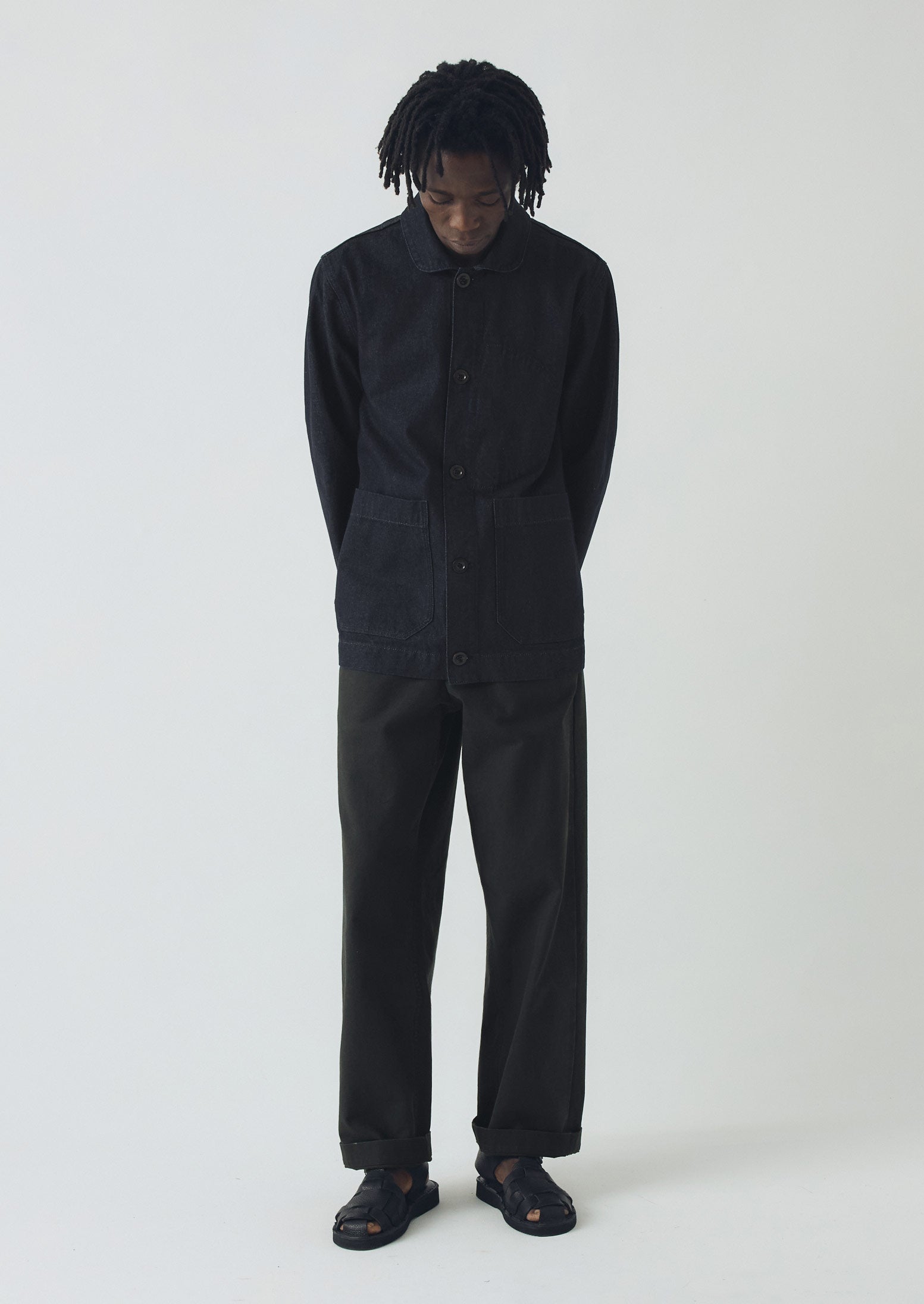 Denim Chore Jacket | Indigo | TOAST