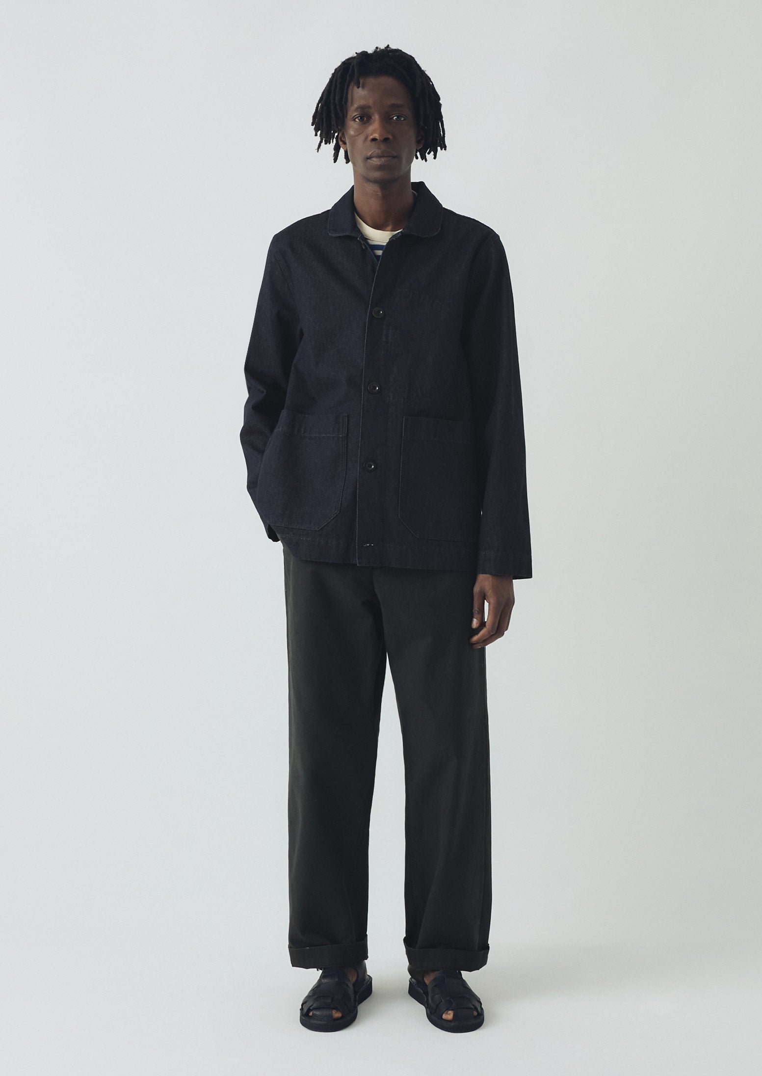 Denim Chore Jacket | Indigo | TOAST