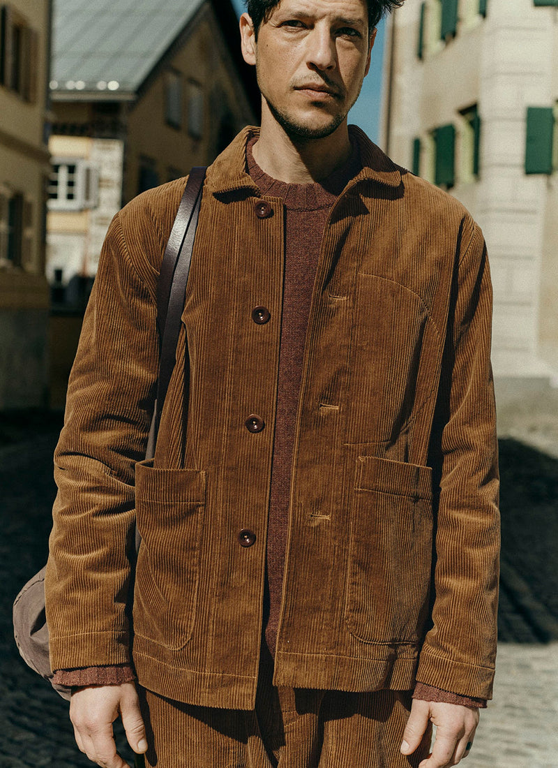 Cord Chore Jacket | Golden Amber