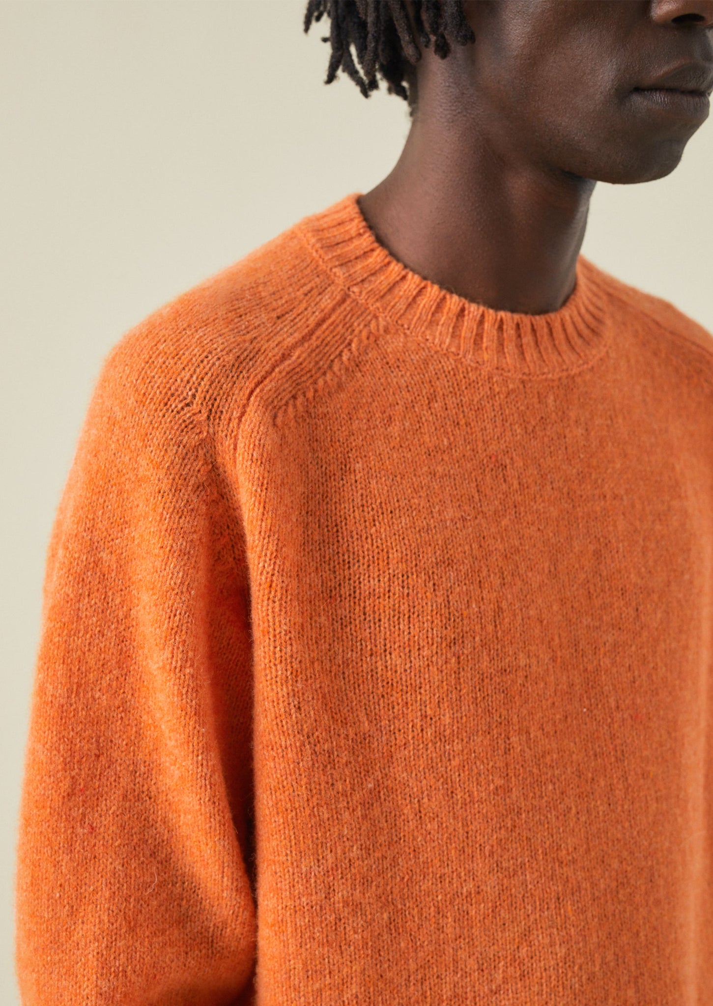 Crew Neck Wool Sweater | Clementine