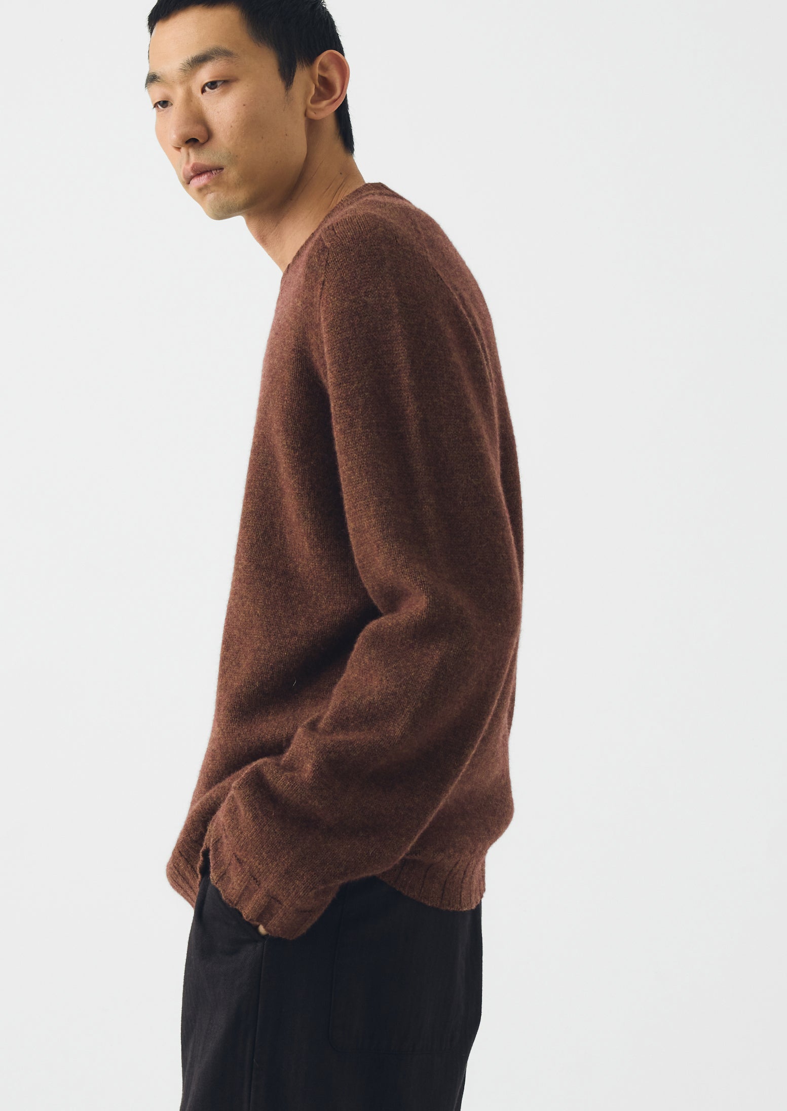 Wool Cashmere Sweater | Pecan | TOAST