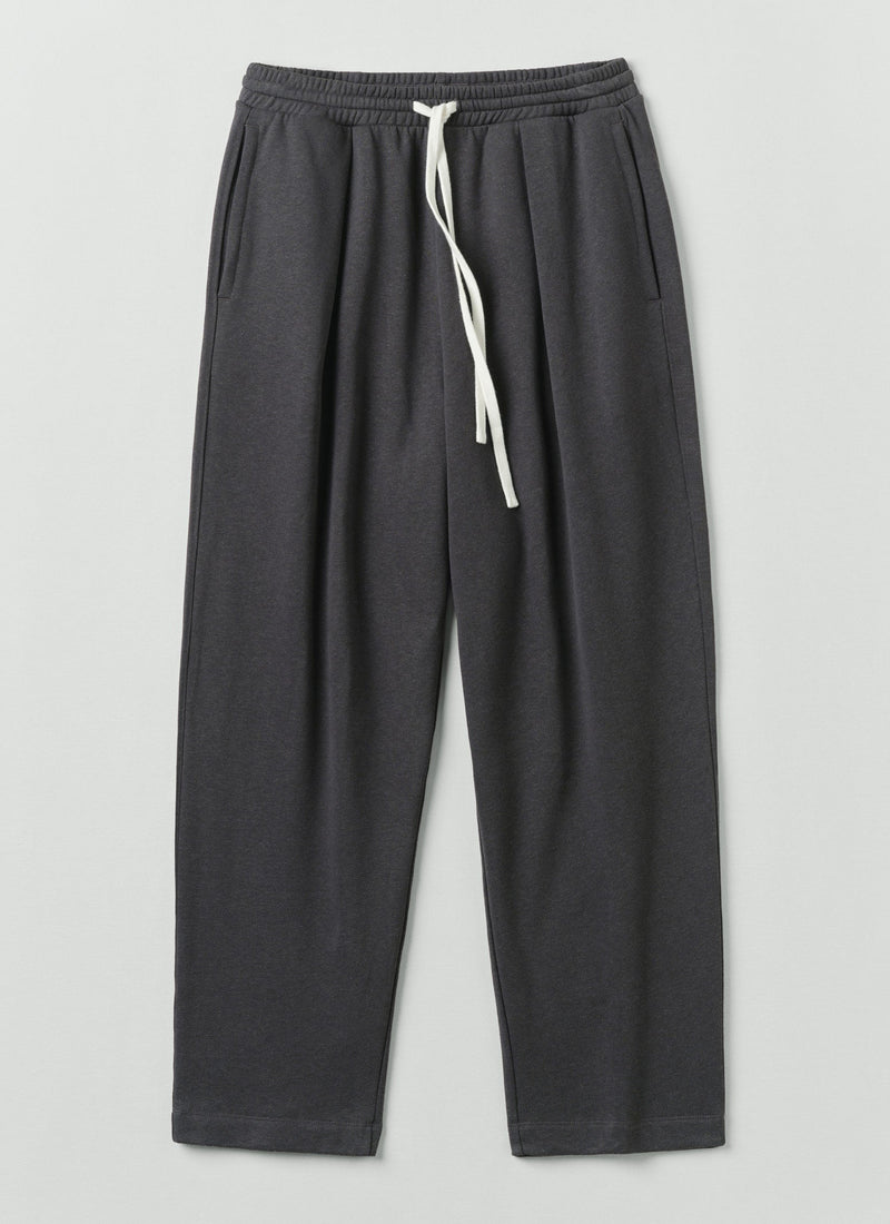 Brushed Cotton Hemp Lounge Pants | Charcoal