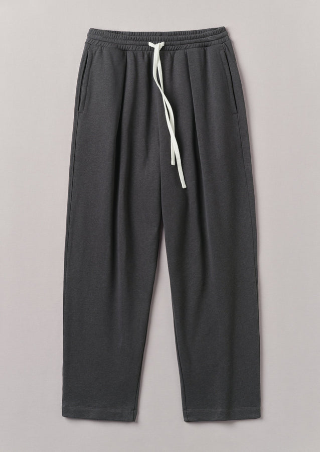 Brushed Cotton Hemp Lounge Pants | Charcoal