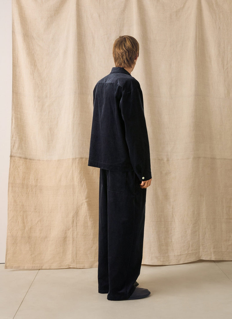Cord Lounge Pants | Midnight
